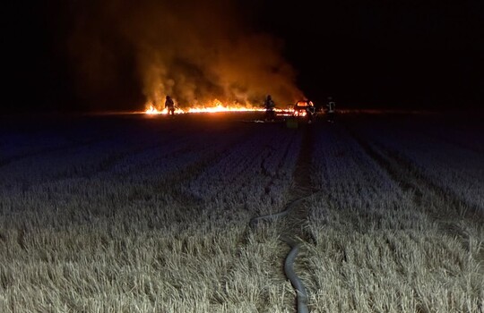 Teaserbild der Einsatzmeldung: B2 - Feuer/Rauch Pkw
